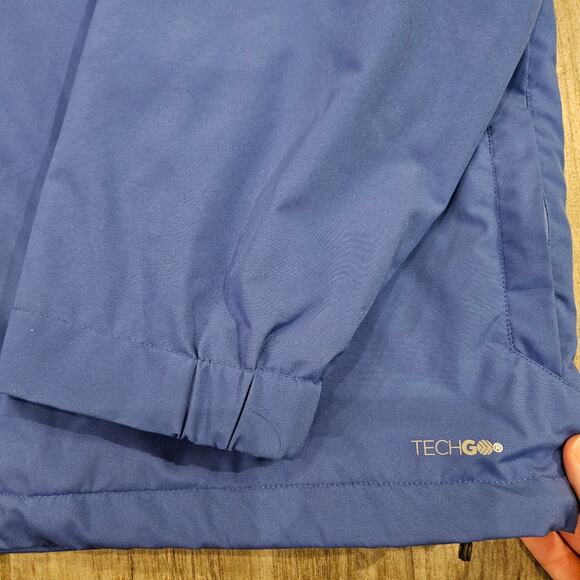 EMS Thunderhead Peak Rain Jacket Mens Size XXL Blue Waterproof Hooded Shell - Picture 6 of 11